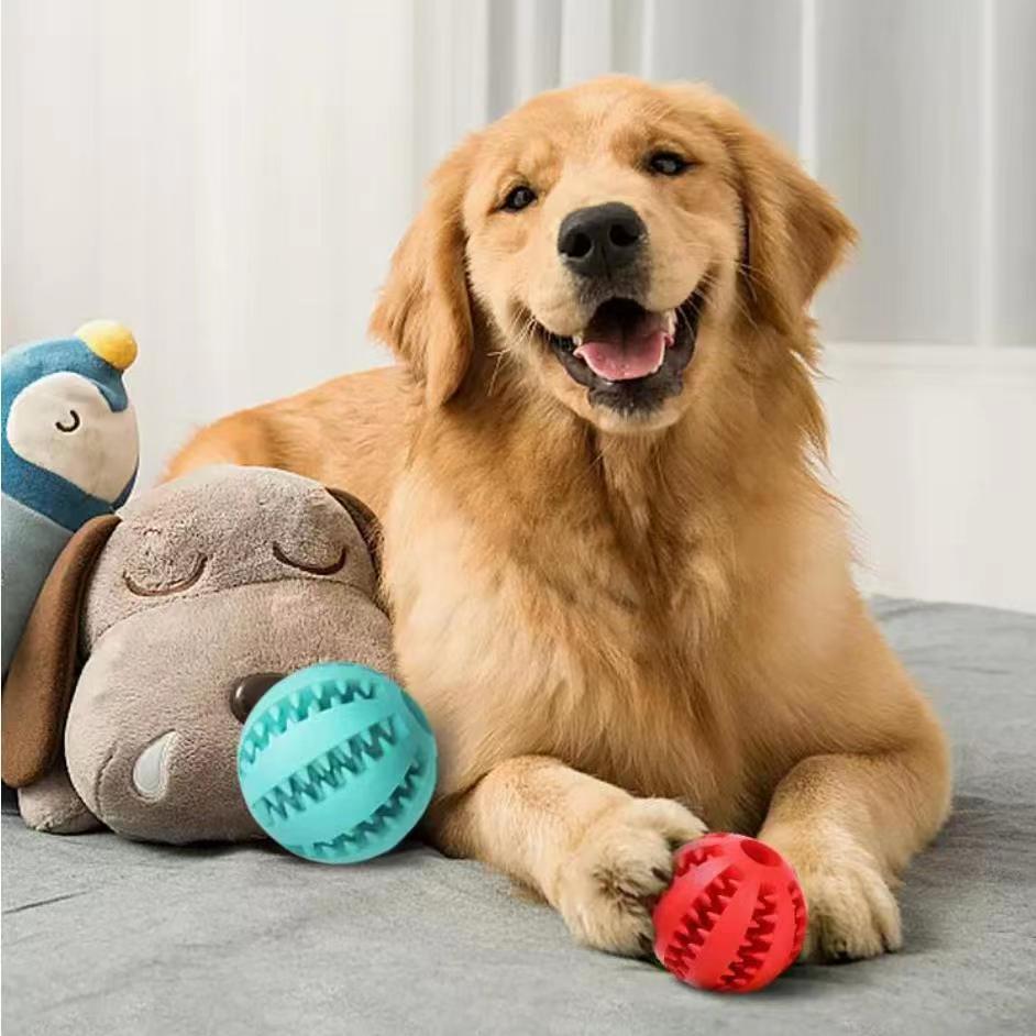 Hundespielzeug – Leckspielzeug & Interaktive Bälle aus Hanfseil und Gummi für kleine Hunde, kaubeständig, zur Zahnreinigung und Spielspaß für Welpen und Hunde