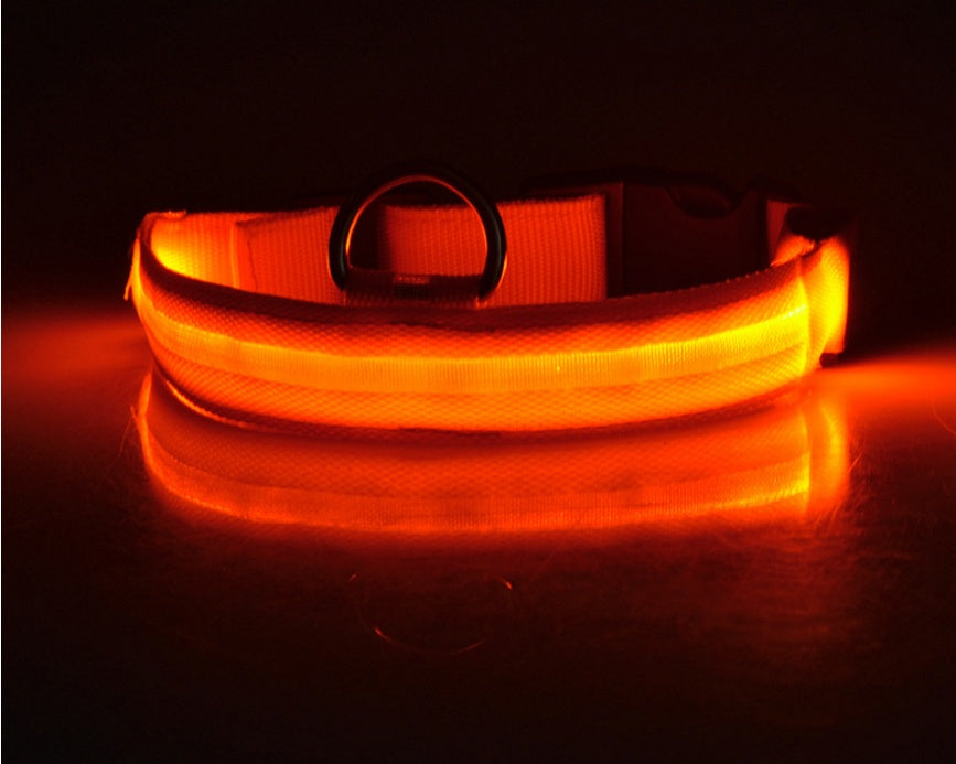 make your pet happy | LED-Leuchthalsband für Hunde – Sichtbar & Sicher