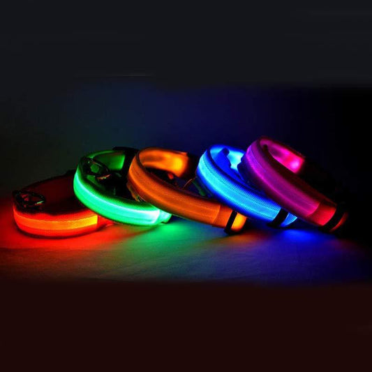 make your pet happy | LED-Leuchthalsband für Hunde – Sichtbar & Sicher