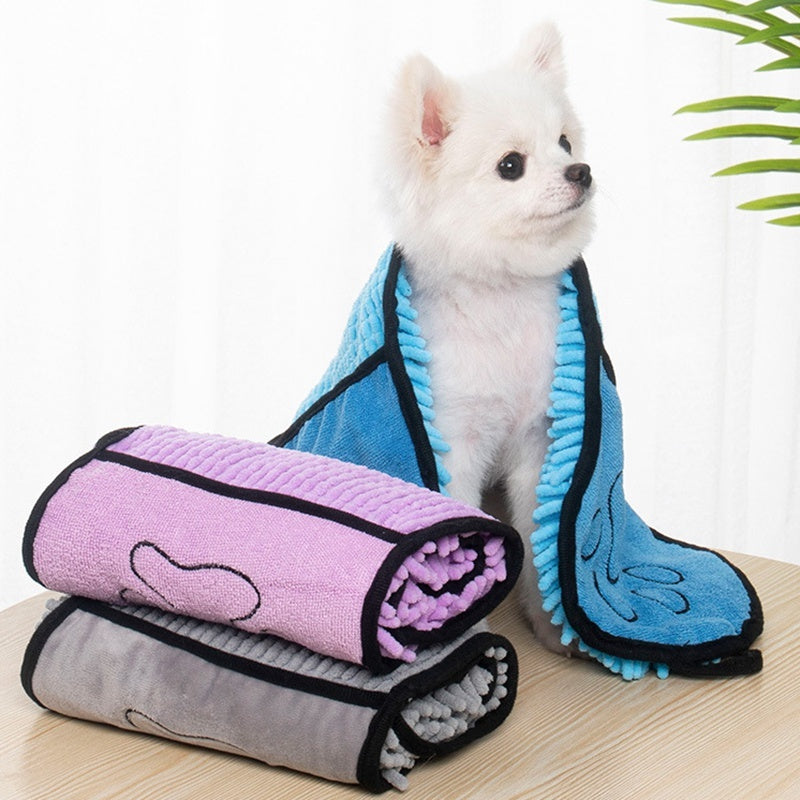 make your pet happy | FlauschFix Tierhandtuch Saugstark und Schnelltrocken
