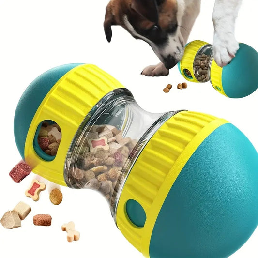 Interaktives Hunde-Spielzeug mit verstellbarem Leckerli-Spender – IQ-Training, Slow Feeder & Beschäftigungsspiel für Welpen und erwachsene Hunde