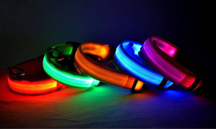 make your pet happy | LED-Leuchthalsband für Hunde – Sichtbar & Sicher