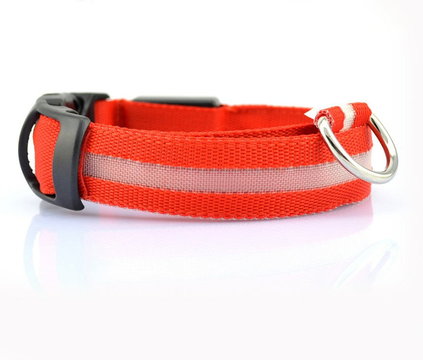 make your pet happy | LED-Leuchthalsband für Hunde – Sichtbar & Sicher