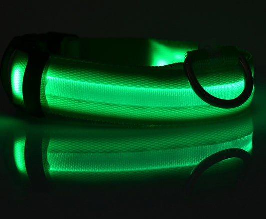 make your pet happy | LED-Leuchthalsband für Hunde – Sichtbar & Sicher