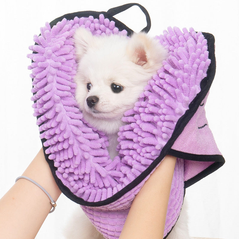 make your pet happy | FlauschFix Tierhandtuch Saugstark und Schnelltrocken